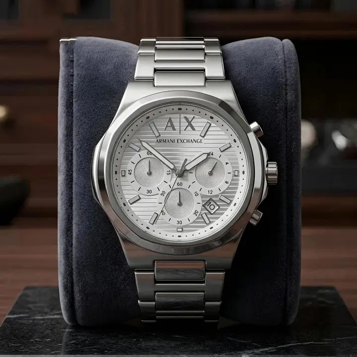 AX Silver White AXP6 – Luxury Men’s Watch