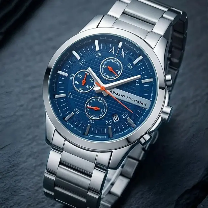 Armani Silver Blue (AXP13) – Luxury Men’s Watch