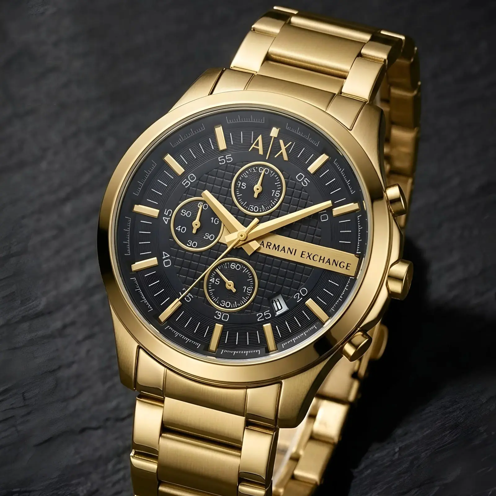 AX Gold Black Dial (AXP3)