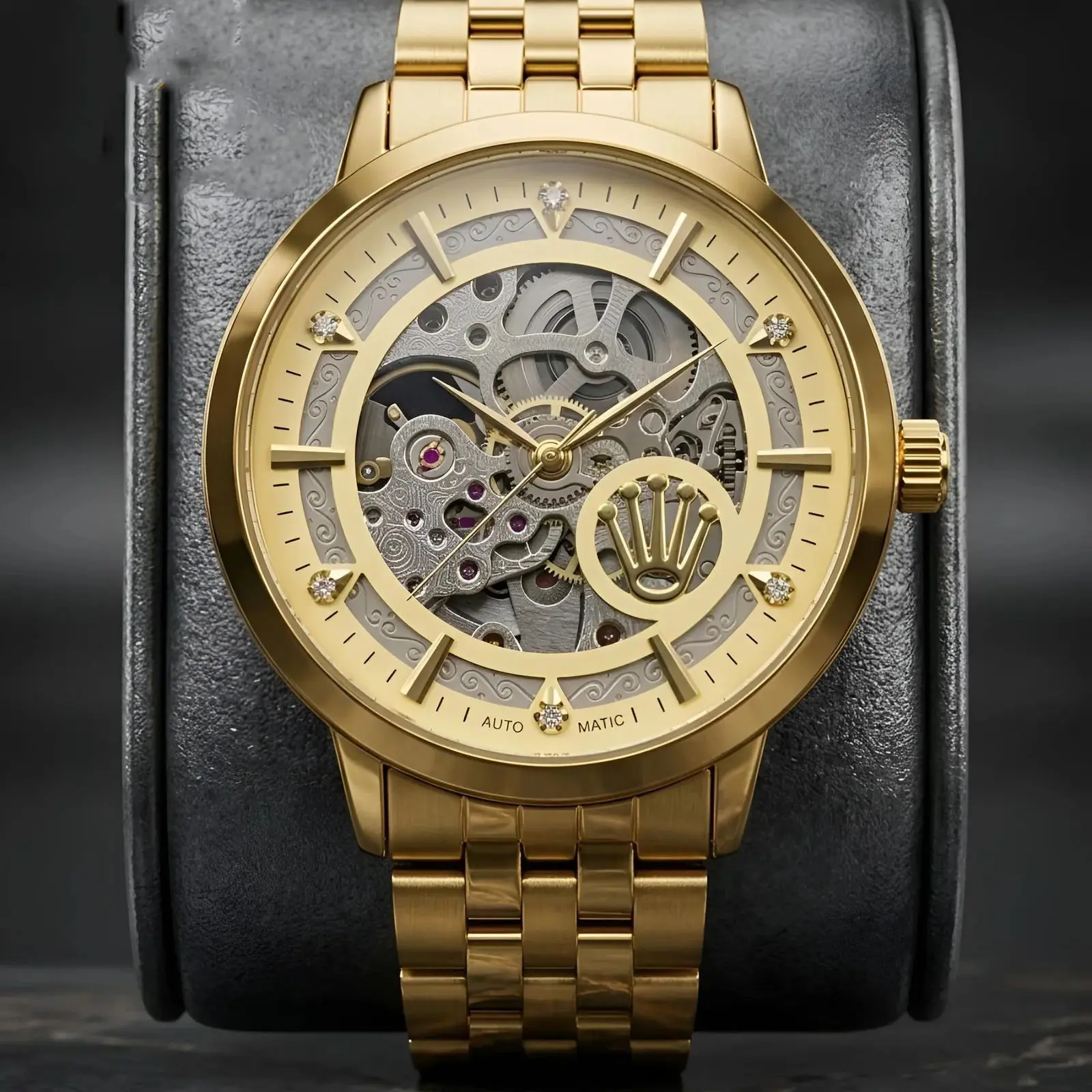 Rolex Automatic Full Gold ( RXAM24)