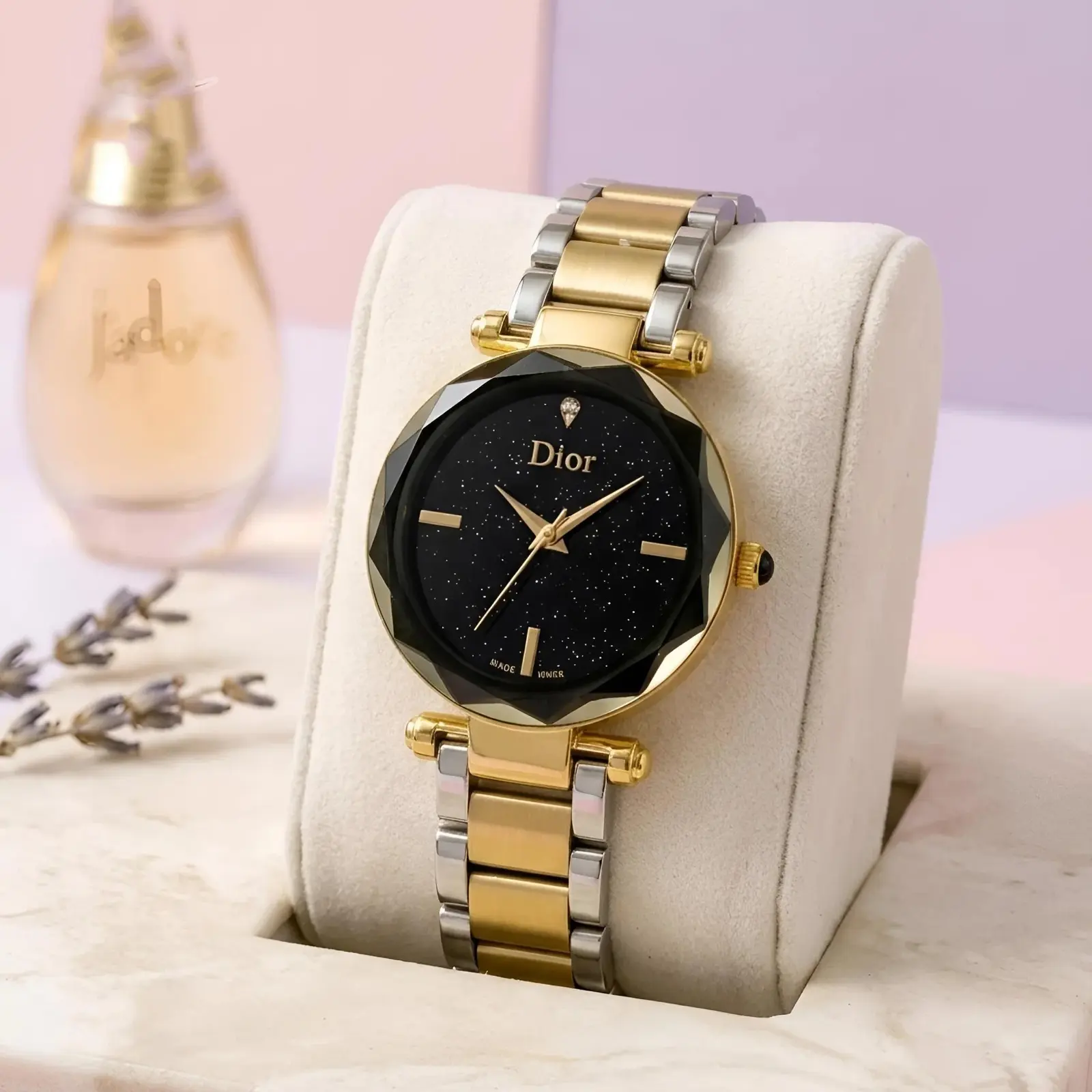 Dior Diamond Cutt Dual Tone Black (DRG6)