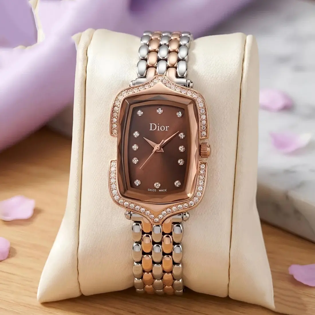 Dior Girls Diamond Rose Gold Brown (DRG10)