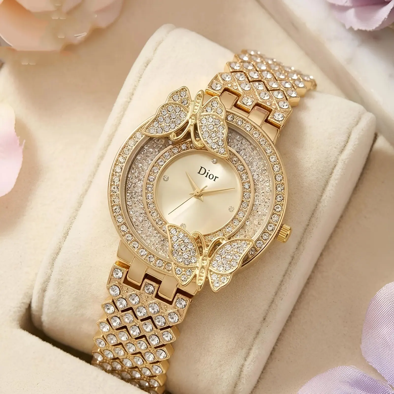Dior girls new diamond edition full Gold (DRG17)