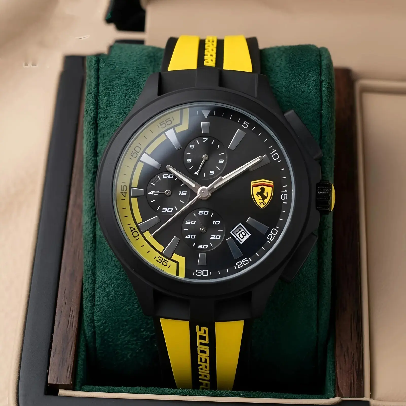 Farrari Silicon Black Yellow (FES6)