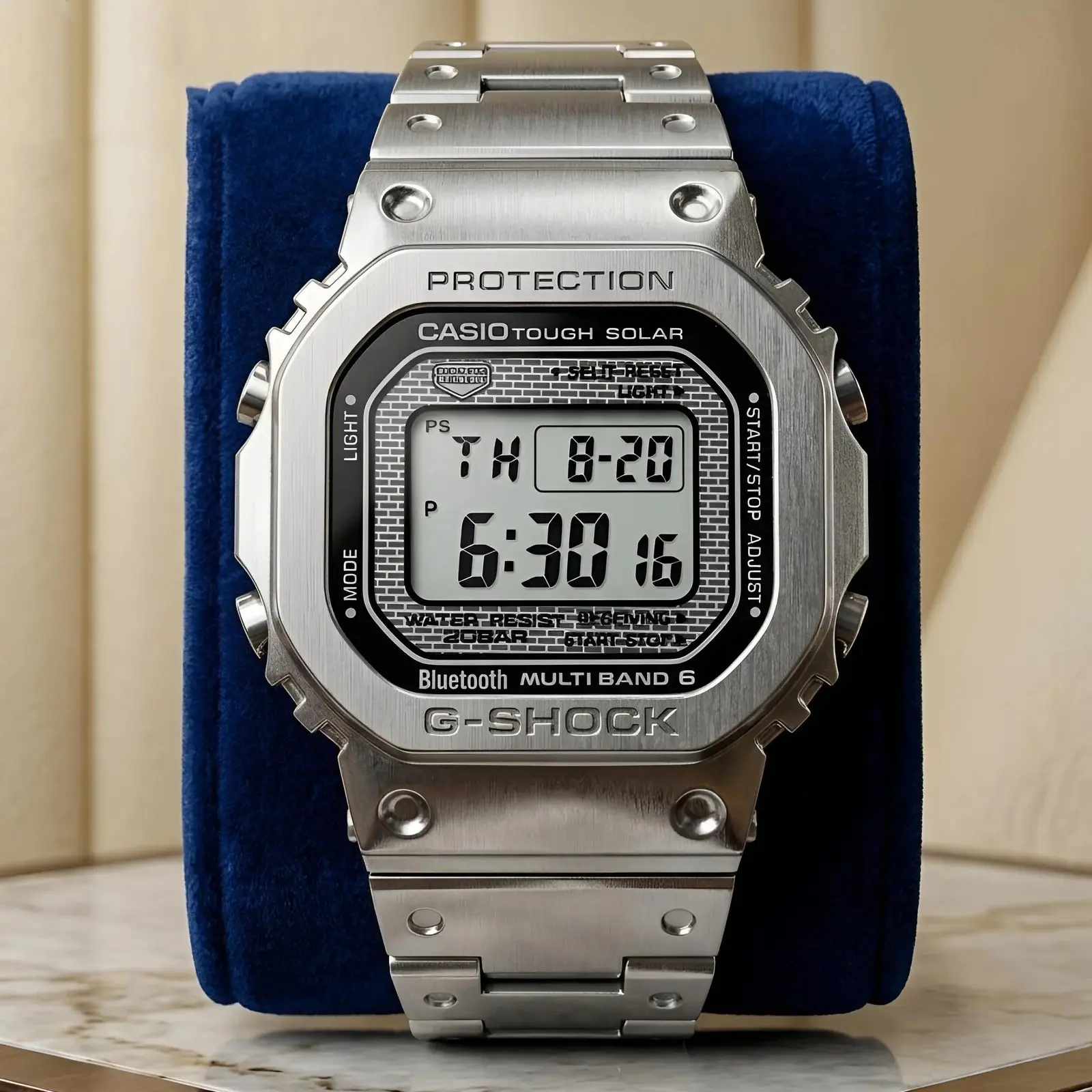G-Shock vintage Silver (GSSM2)