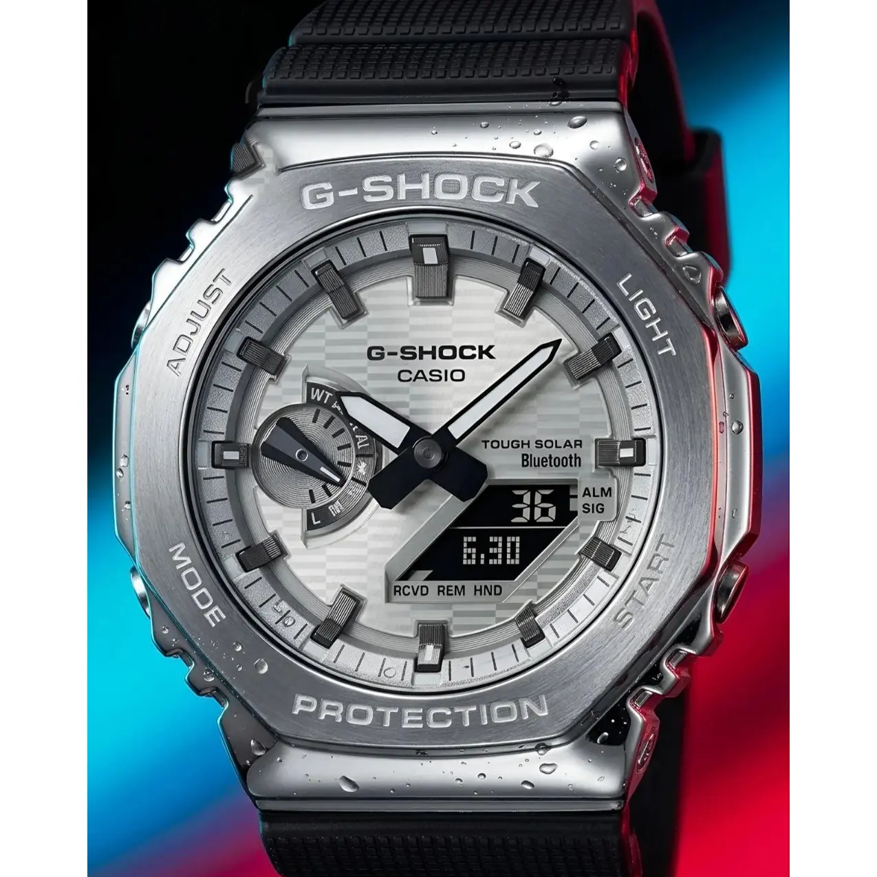 G-Shock GA silver white (GSSL1)