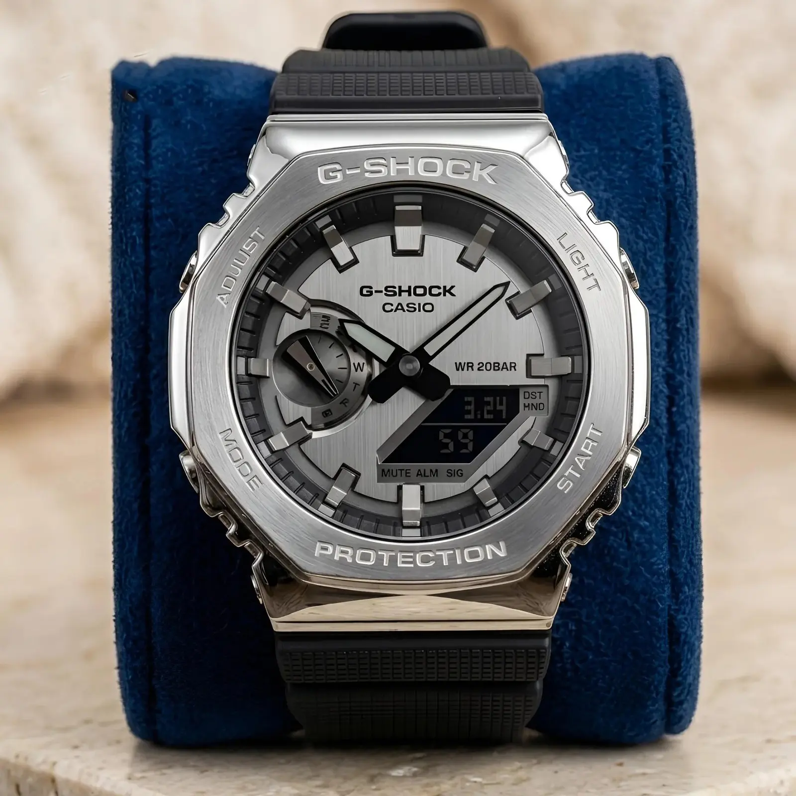 G-Shock ga Grey black silicon (GSST7)