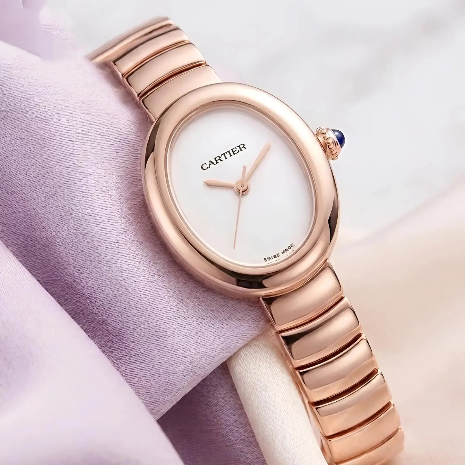 Cartier Girls Rose Gold White Dial (CTG5)
