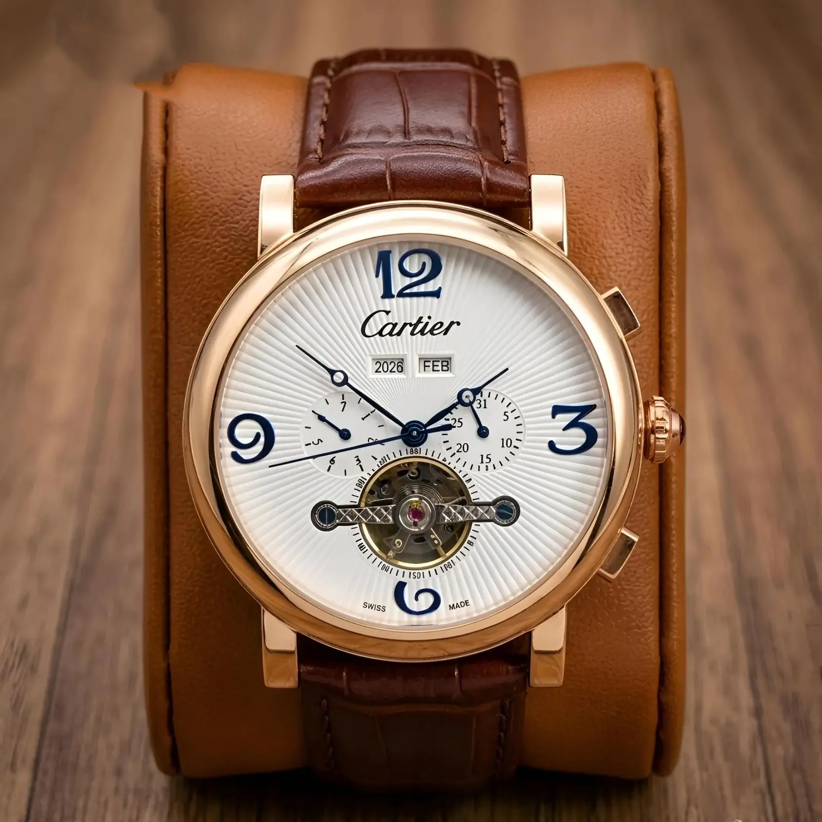 Cartier automatic leather (CTAL17)
