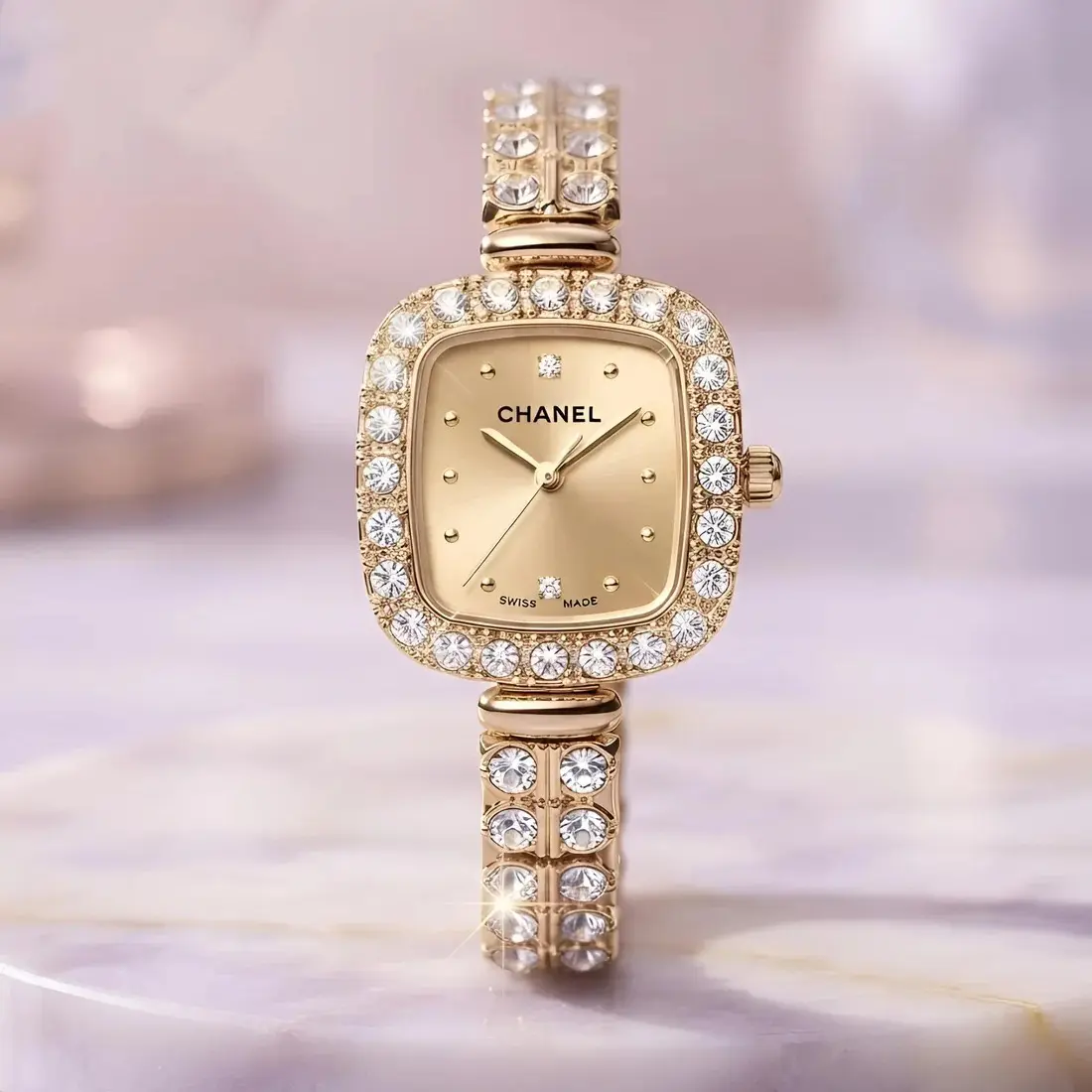 Chanel Girls Diamond Full Gold (CHG4)