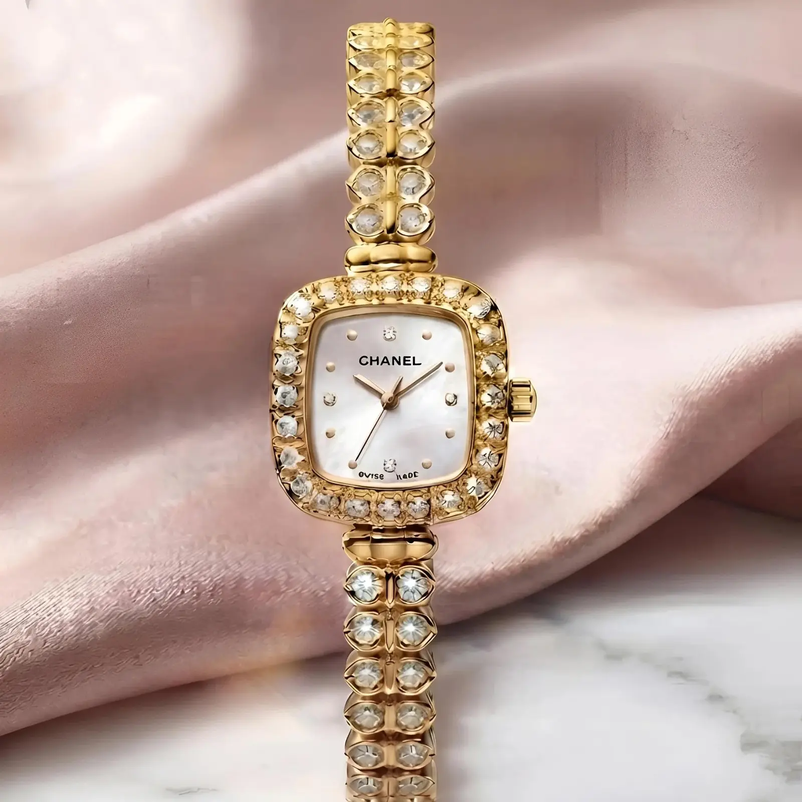 Chanel Girls Diamond Gold White (CHG7)