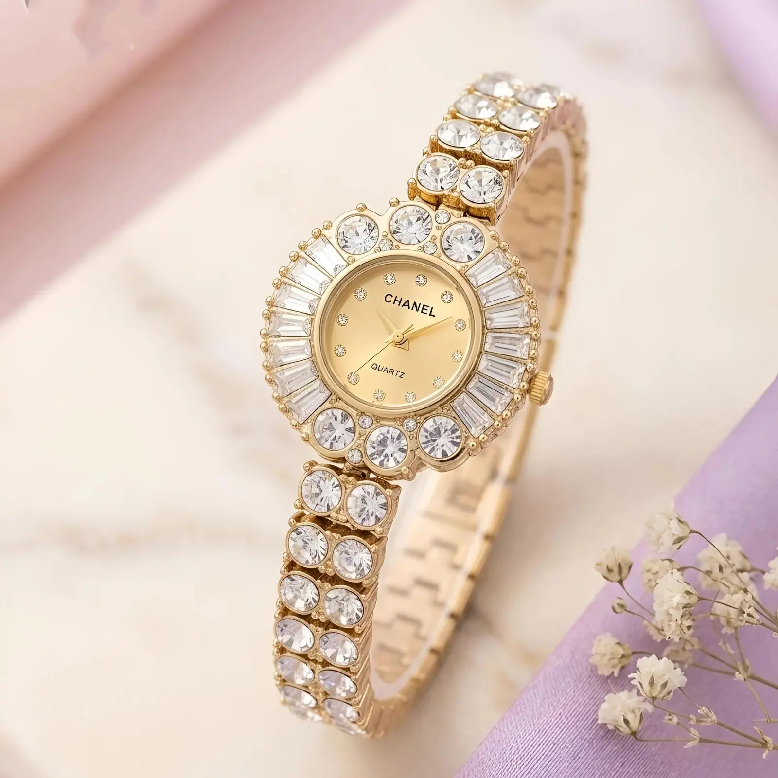Chanel Girls Diamond Full Gold (CHG36)