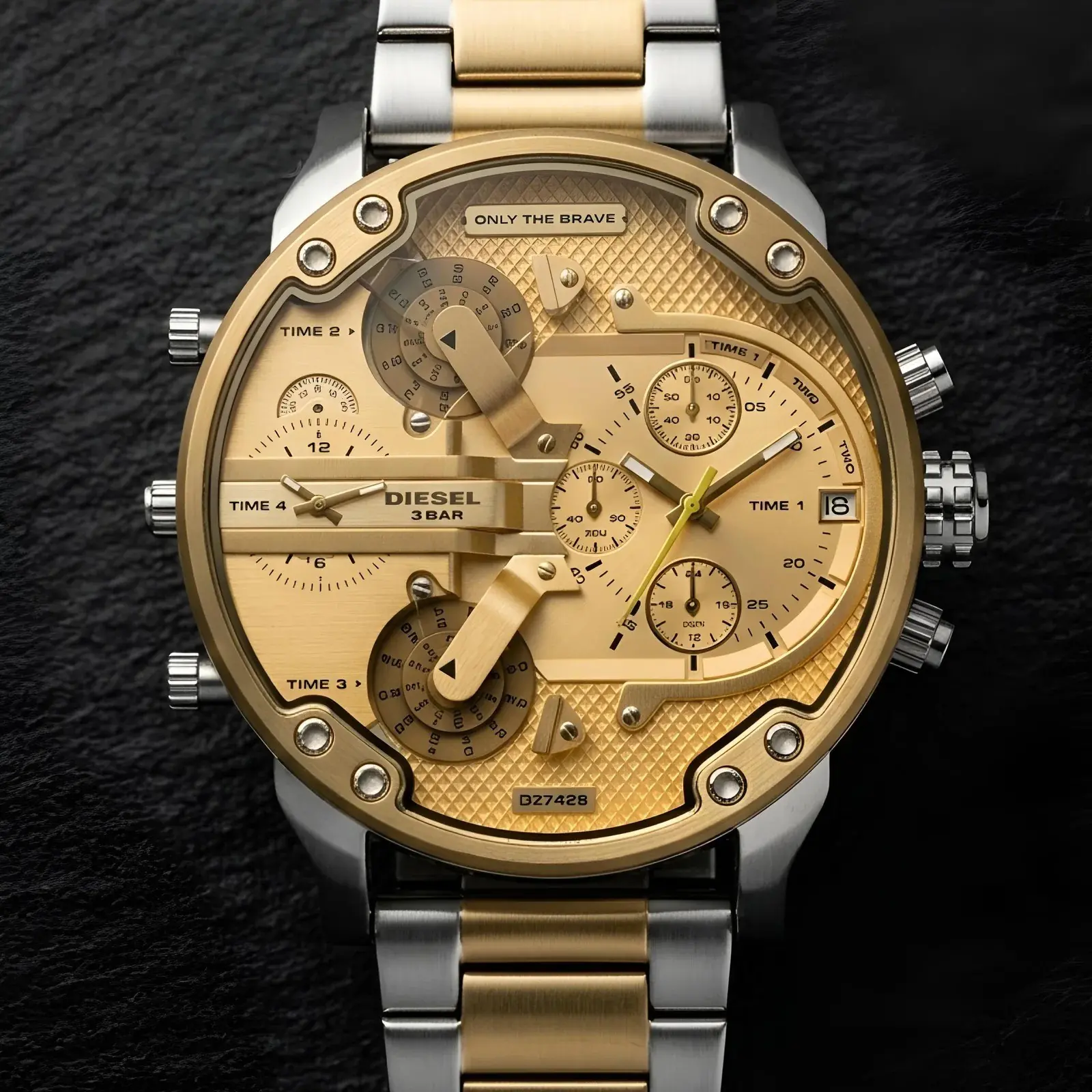 Diesel Bigg daddy dual tone gold (DSP16)