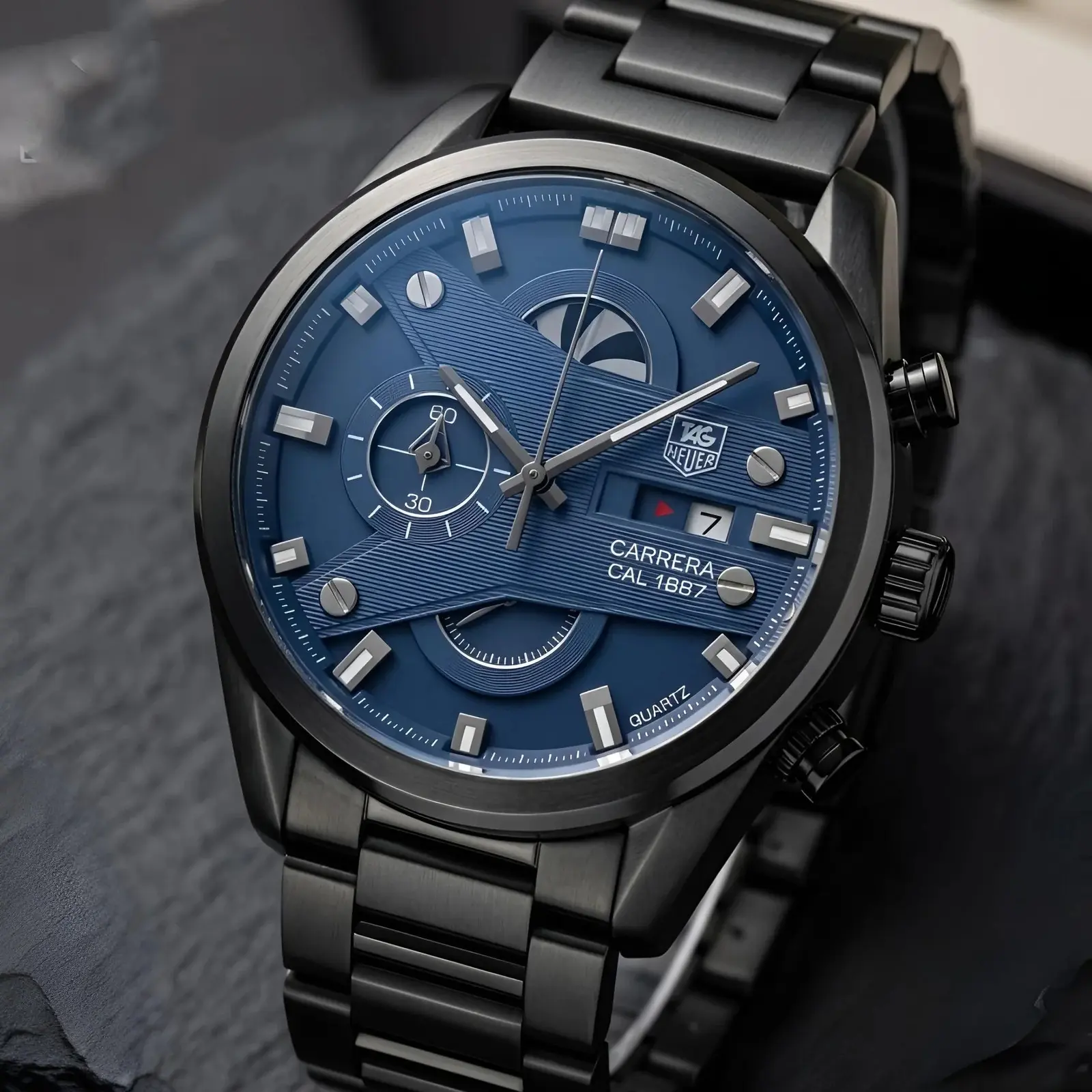 Tag Heuer Cr7 black blue (TGP8)