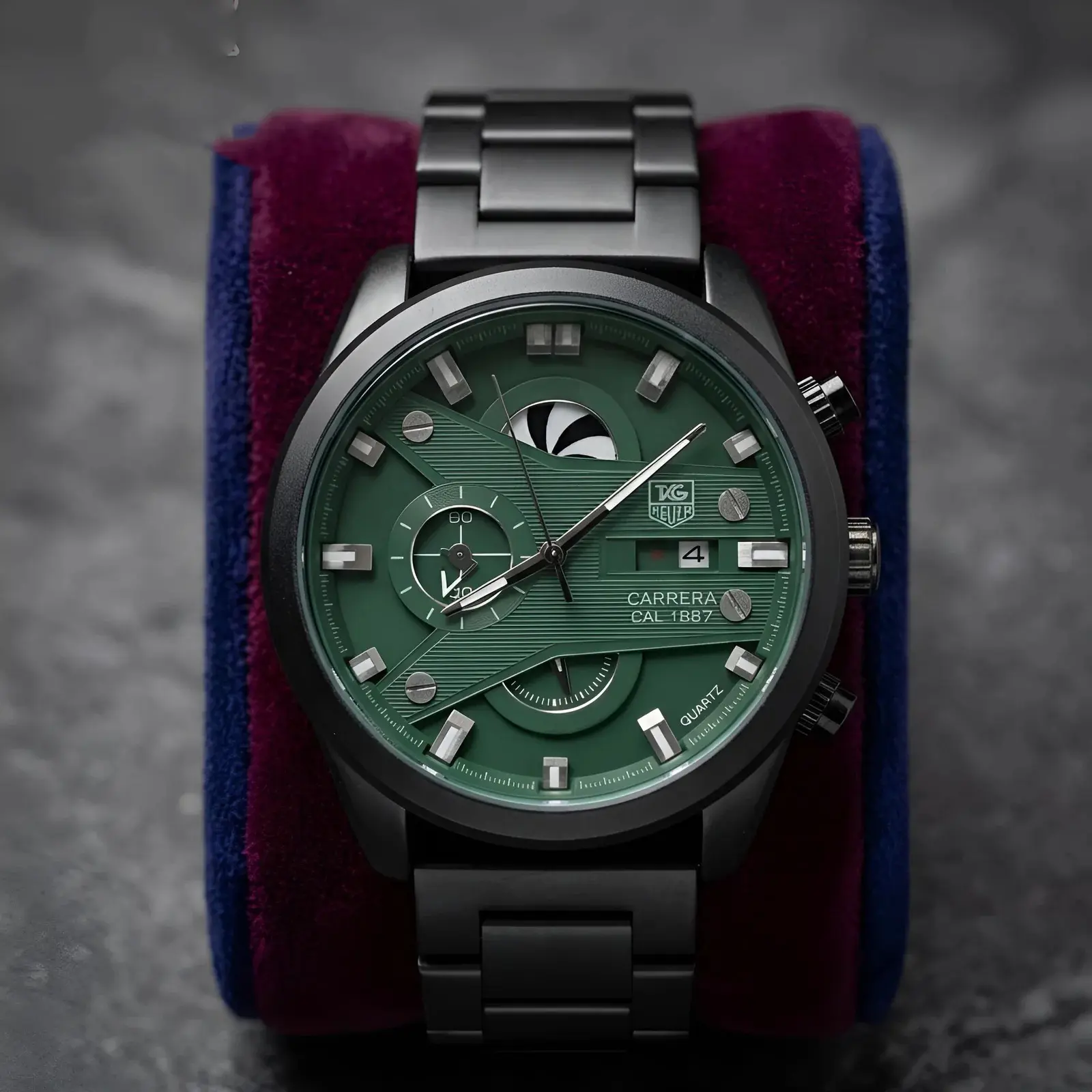 Tag Heuer CR7 black green dial (TGP12)