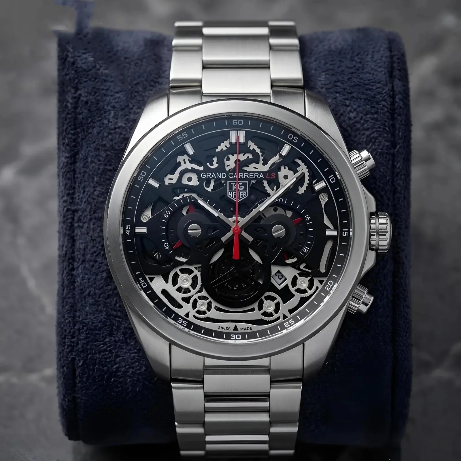 Tag Heuer CR7 machinery silver black (TGP14)