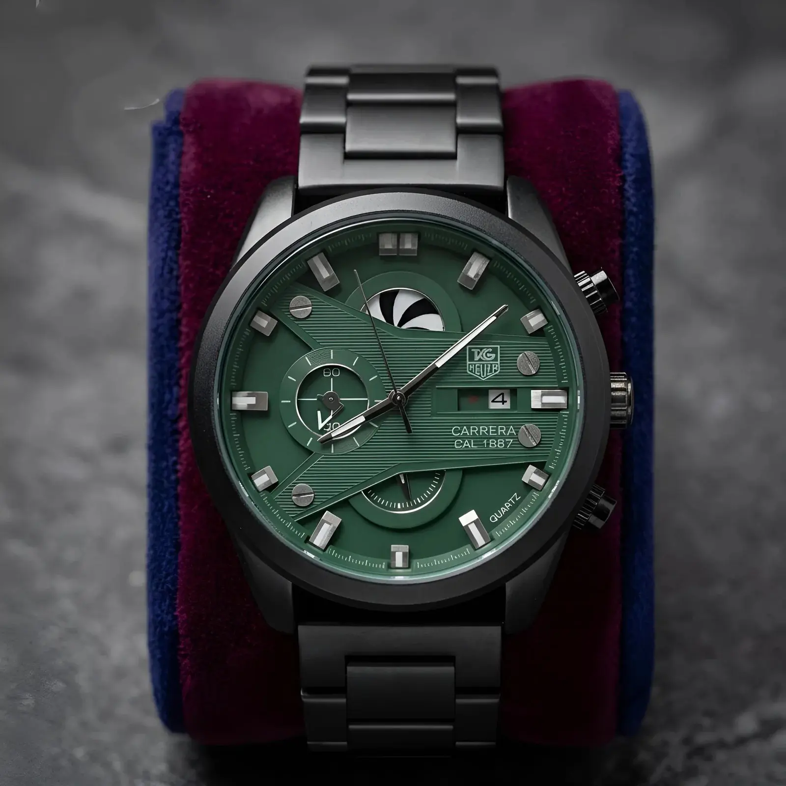 Tag Heuer CR7 black green dial (TGP12)