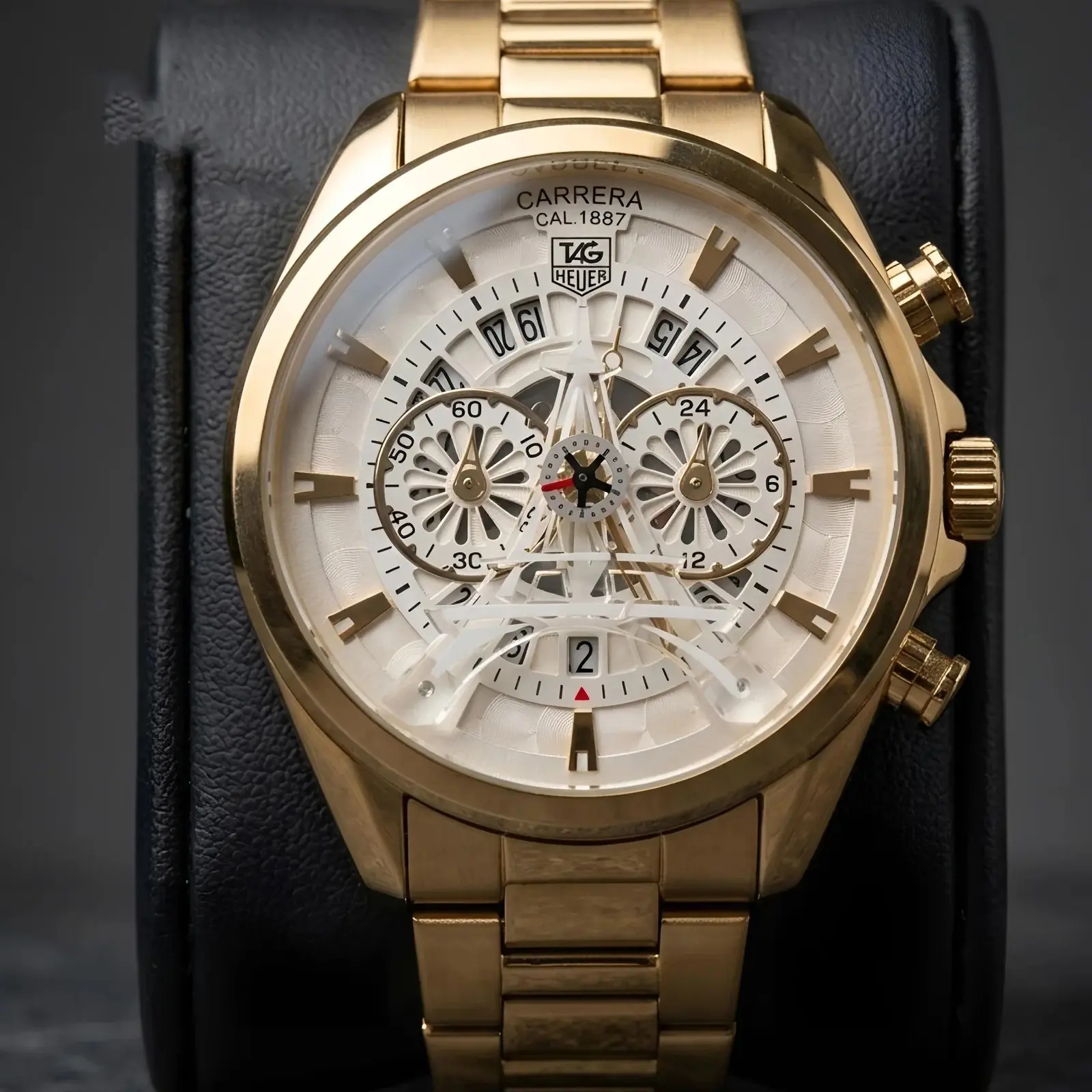 Tag Heuer Heuer Paris Edition White Gold (TGP17)