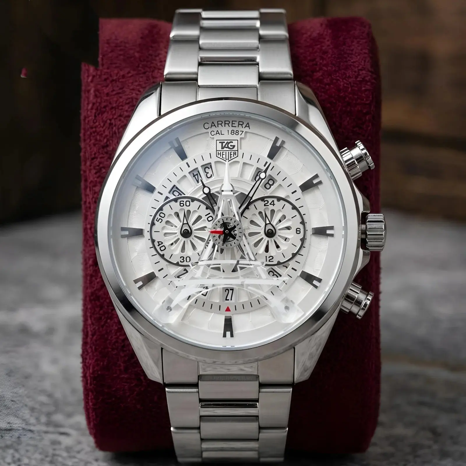 Tag Heuer Paris Edition Silver White (TGP18)