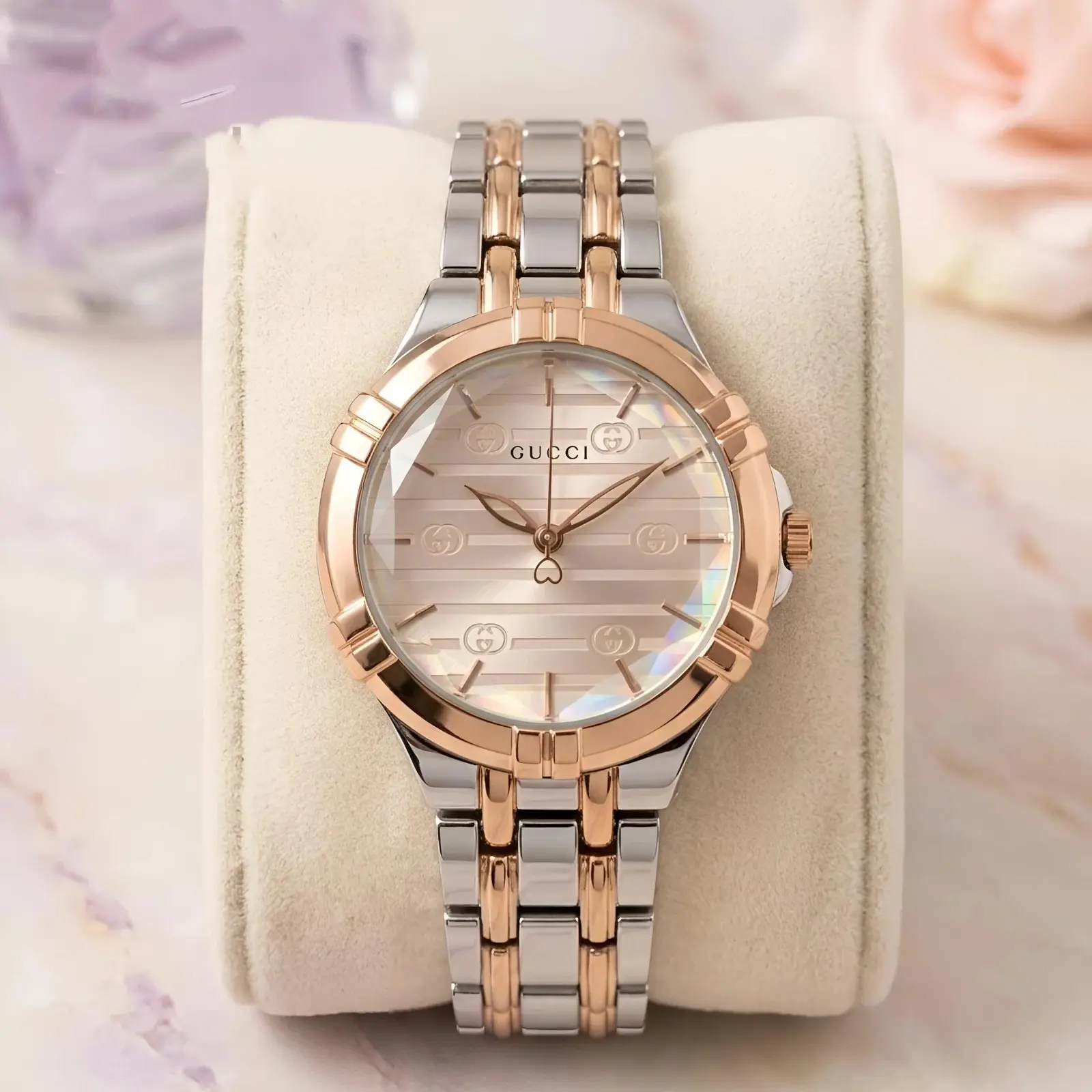 Gucci girls dual tone pink (GCG10)