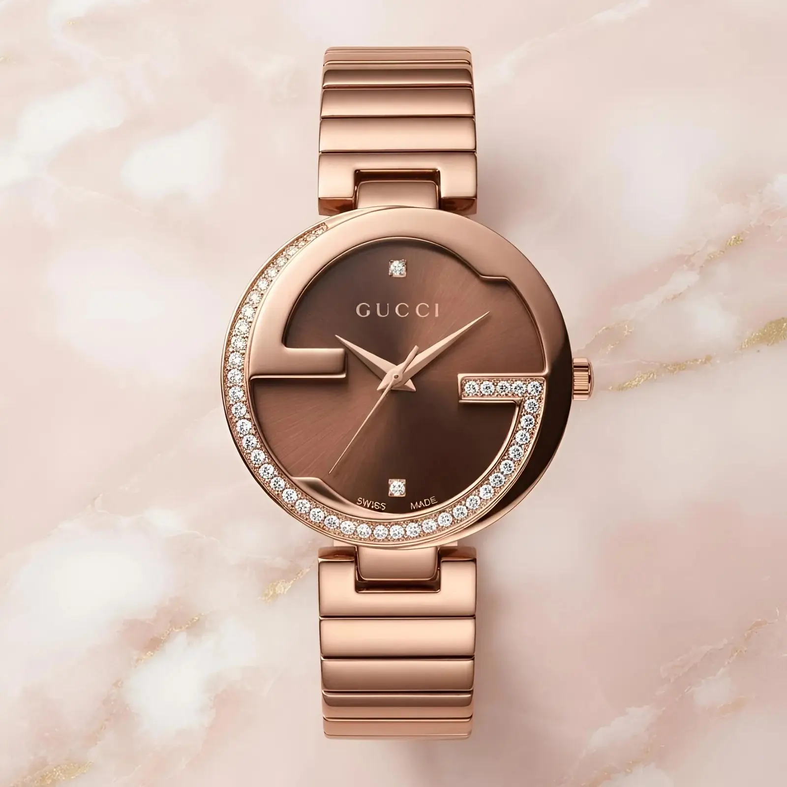 Gucci Girls Diamond Full Brown (GCG26)