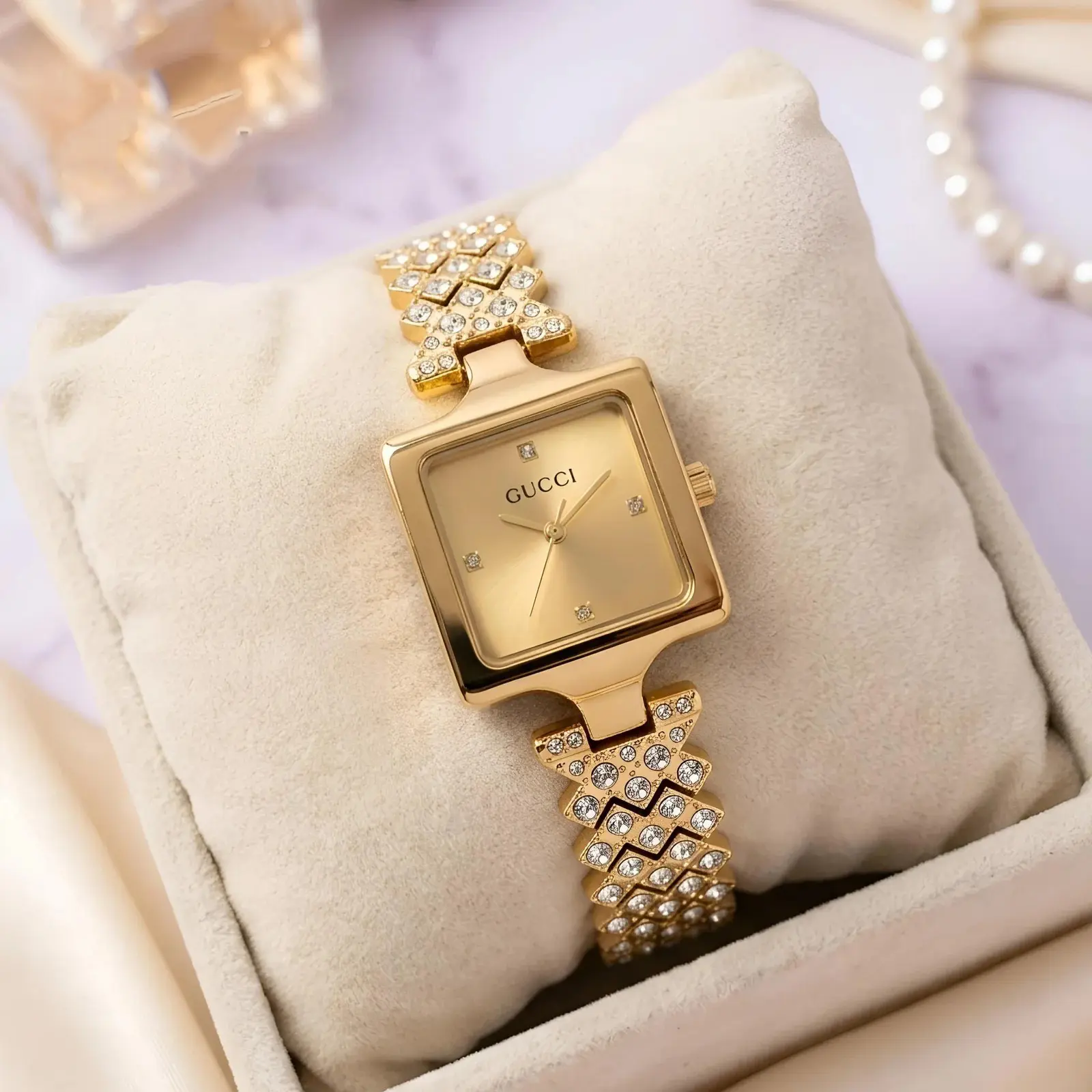 Gucci Girls Diomond Edition Full Gold (GCG30)