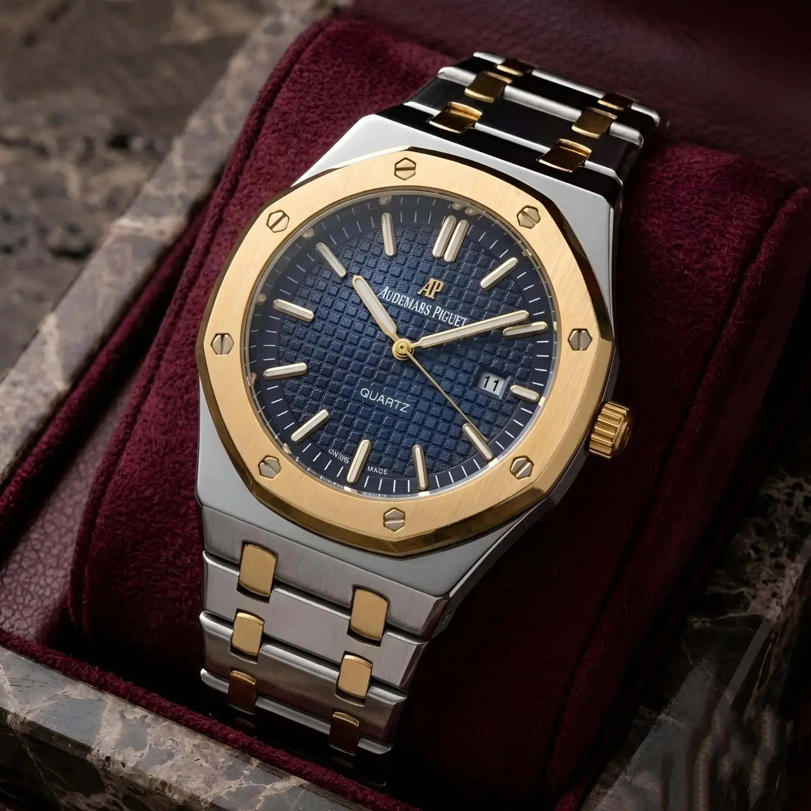 Audemars Piguet Dual Tone Nevy Blue (APP10)