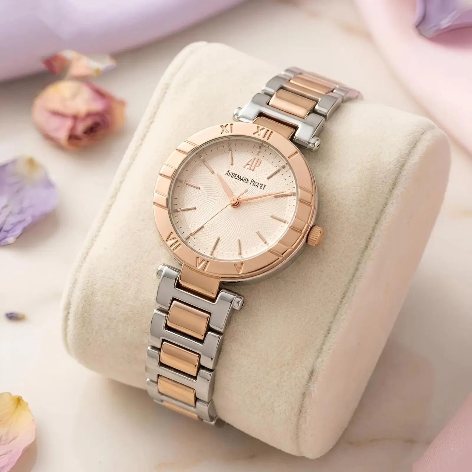 Audemars Piguet girls dual tone Pink (APG4)