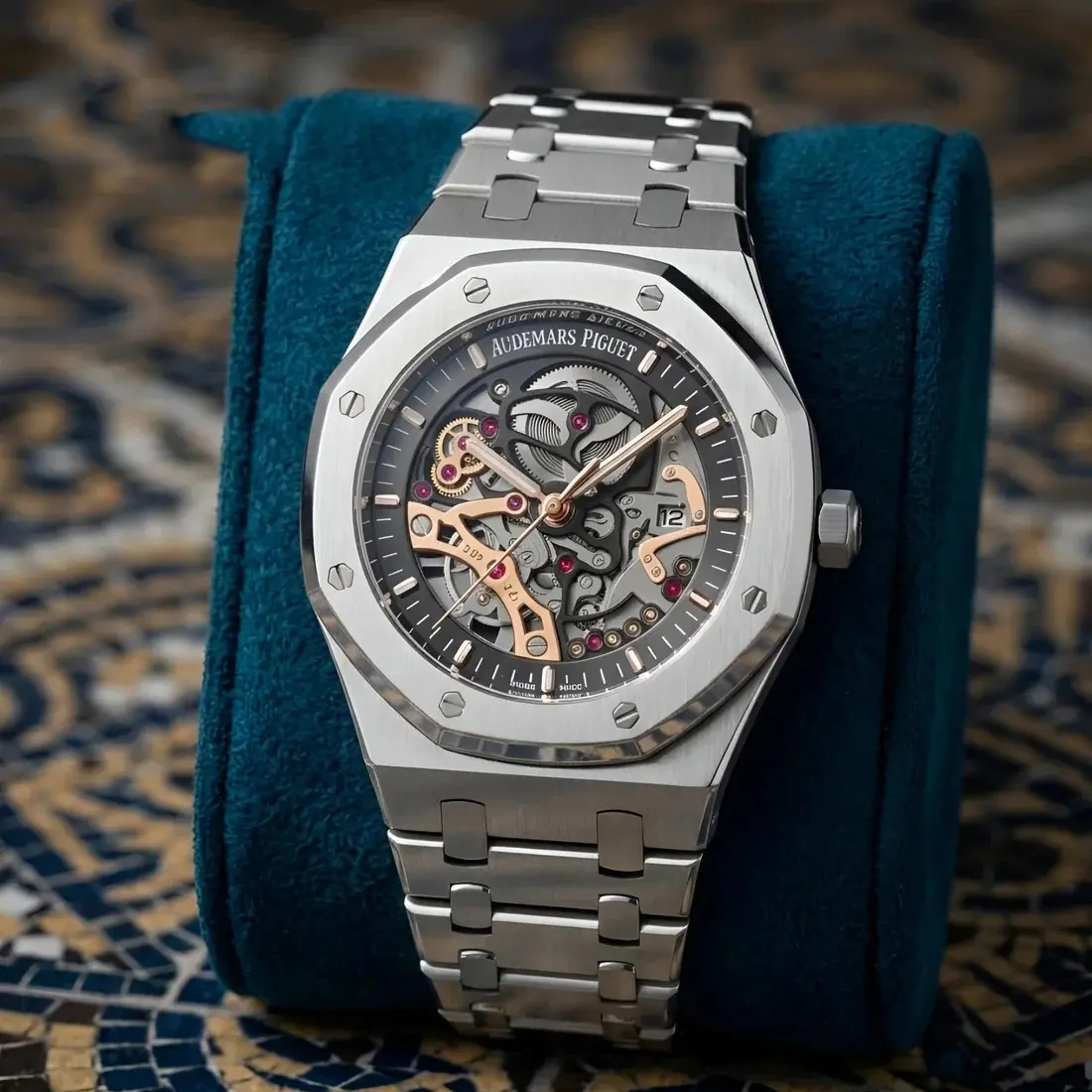 Audemars Piguet Machinery Silver Black (APP9)