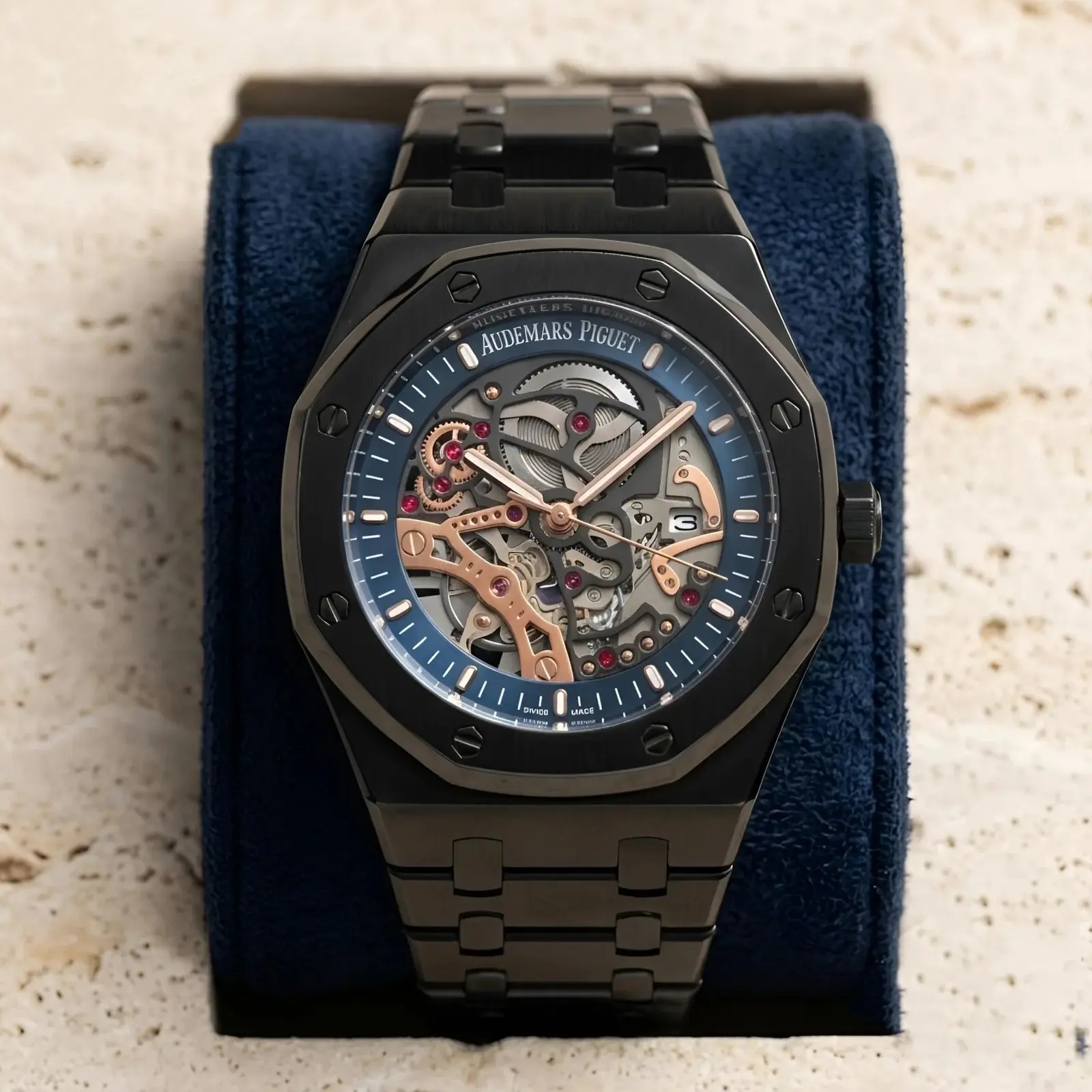 AP Machinery Black Blue (APP15)