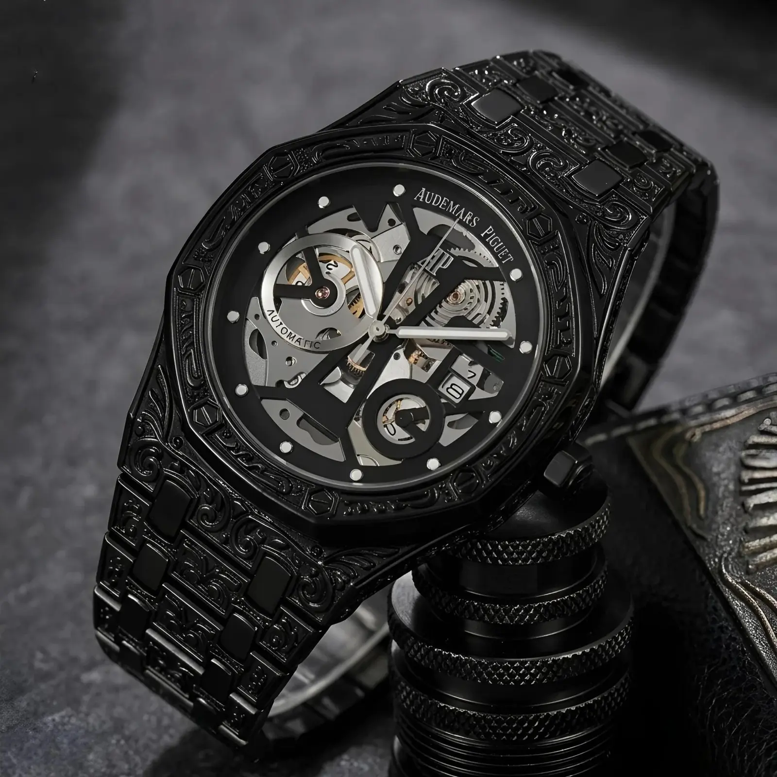 Audemars Piguet Rajwadi Full Black (APP19)