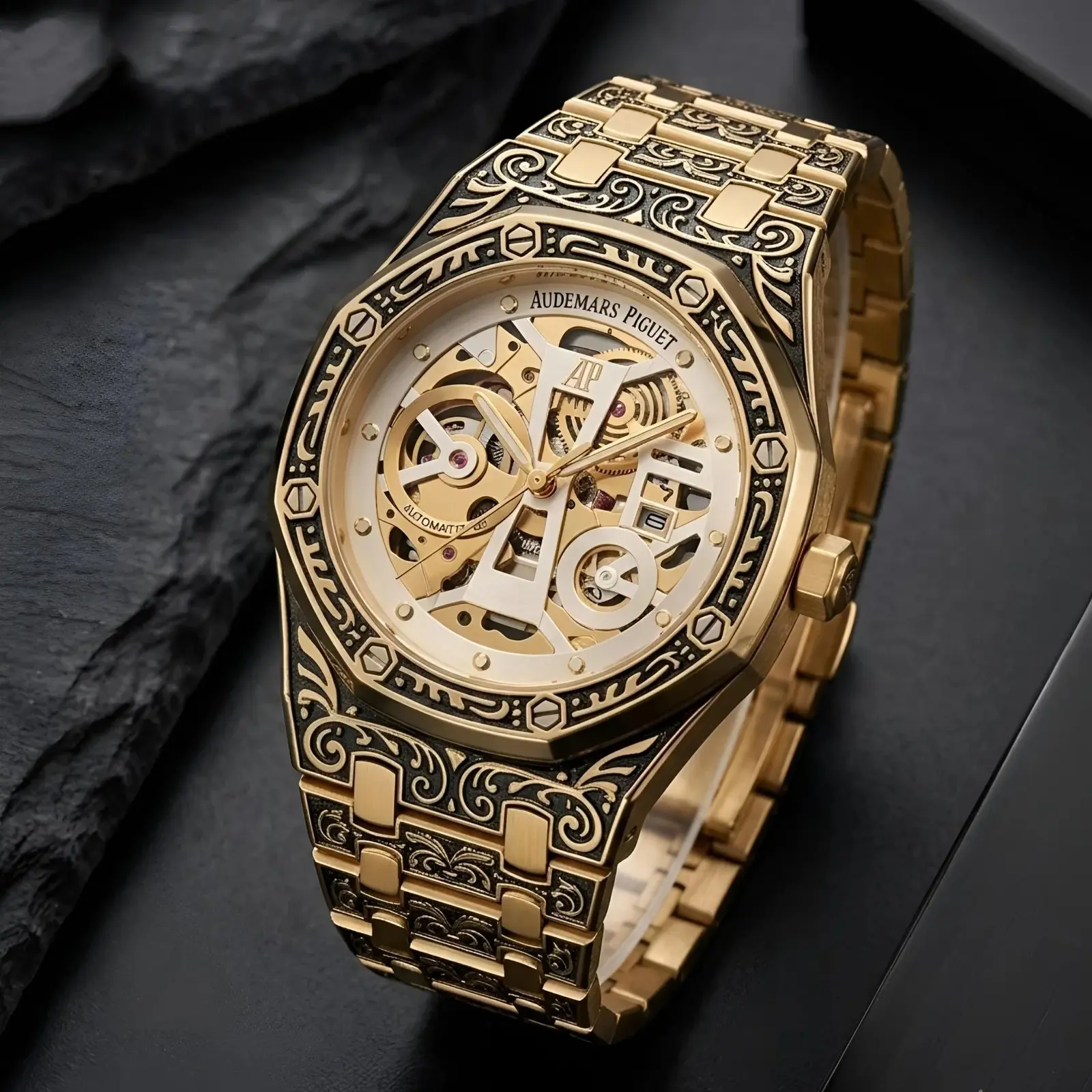 Audemars Piguet Rajwadi Full Gold (APP18)