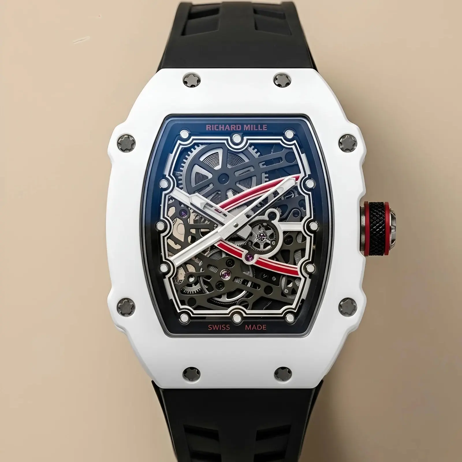 Richard Mille Silicon Black White Dial (RMS17)