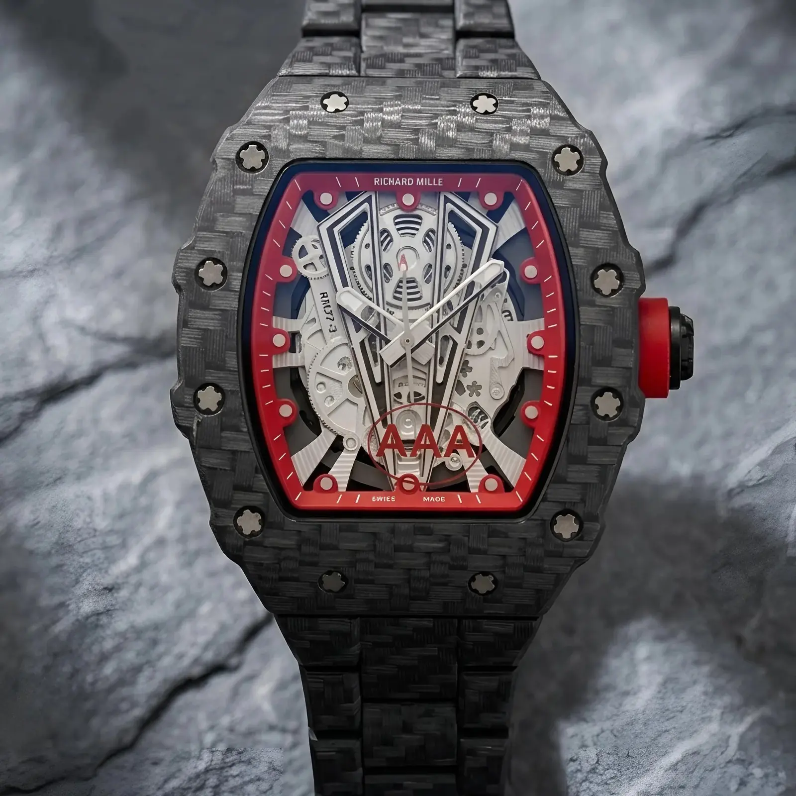 Richard Mille Machinery Black Red (RMP5)