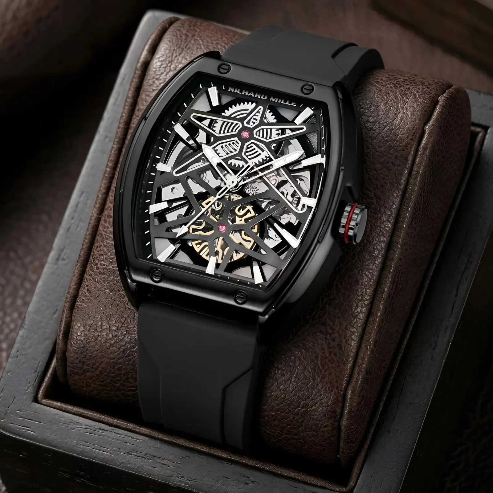 Richard Mille Automatic Silicon Full Black (RMAS5)