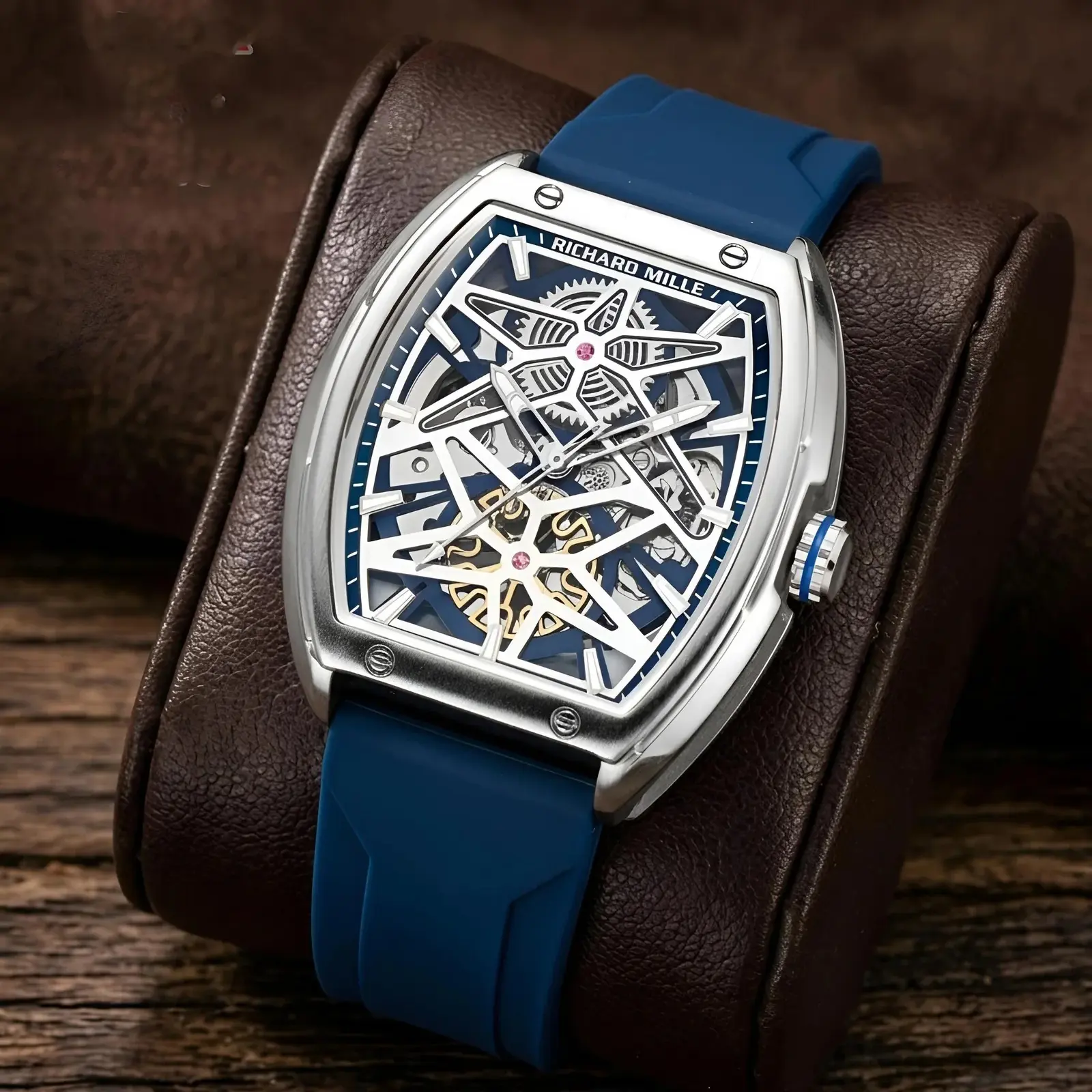 Richard Mille Automatic Silicon Silver Blue (RMAS2)