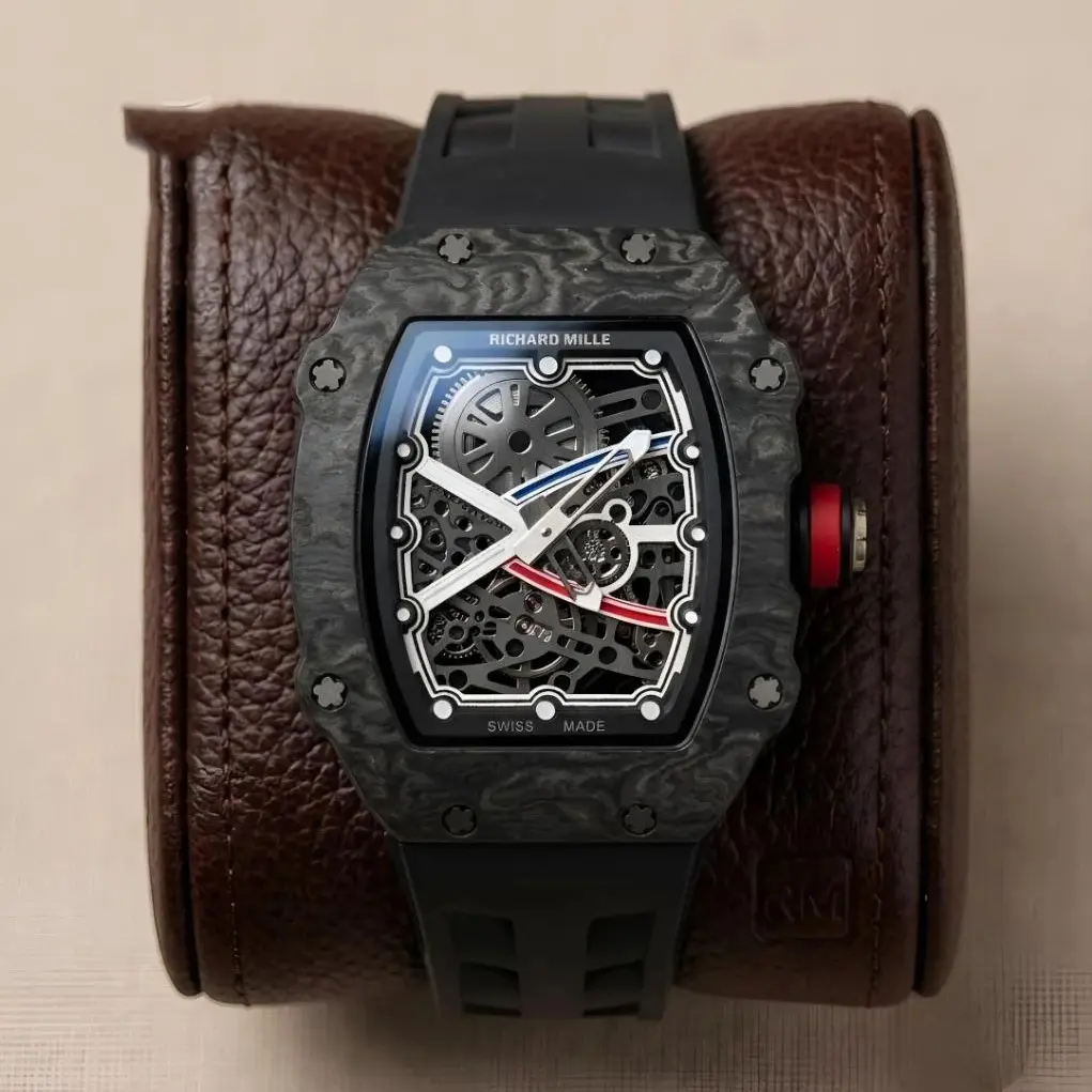 Richard Mille Silicon Grey Silver Silicon Black (RMS21)