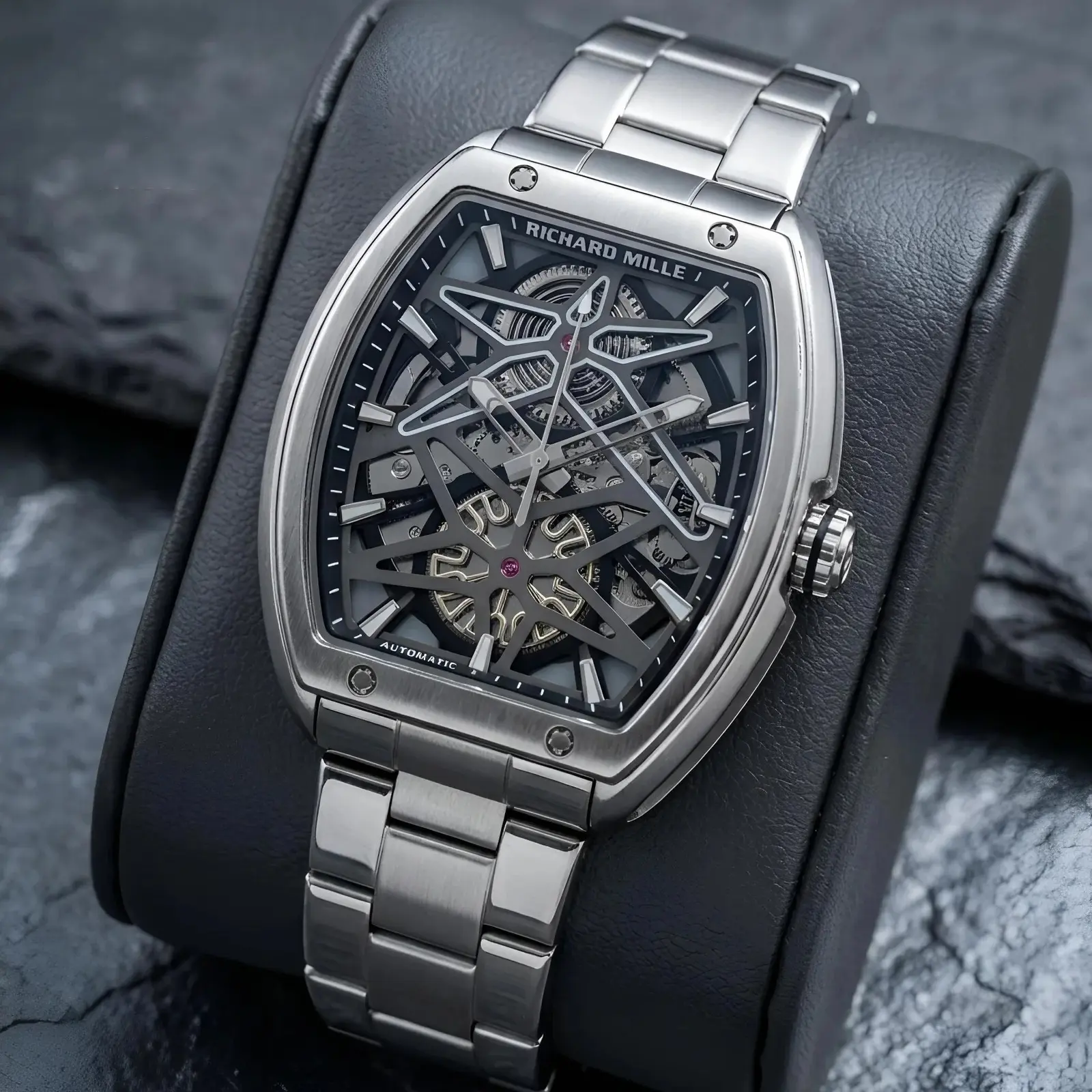 Richard Mille Automatic Black Silver (RMAM4)