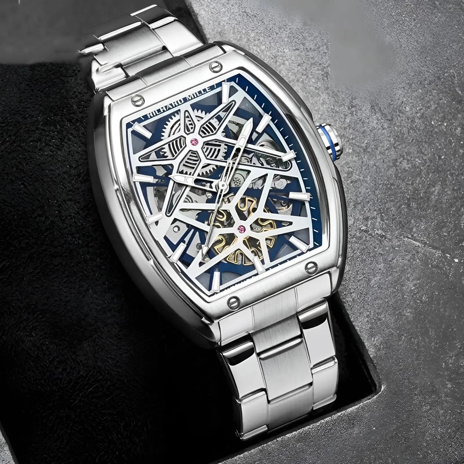 Richard Mille Automatic Blue Silver (RMAM2)
