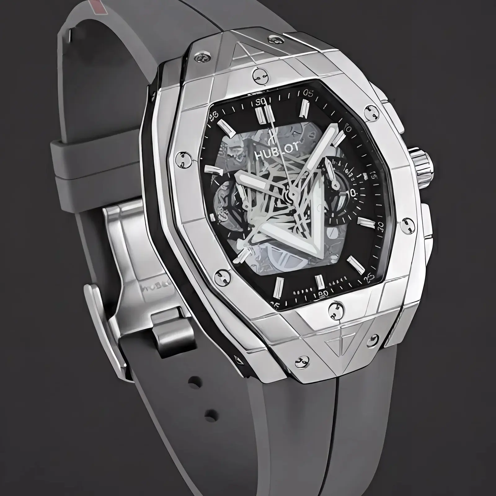 Hublot Spyder silver grey (HBS6)