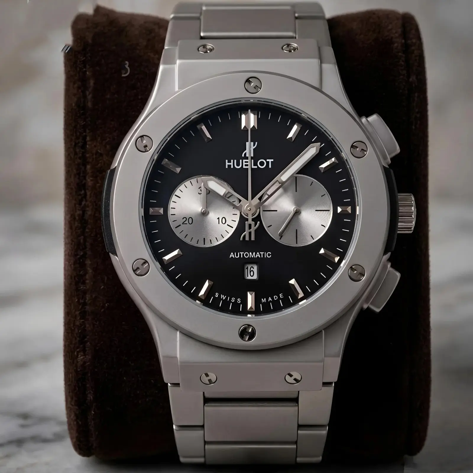 Hublot Silver Black (HBP5)