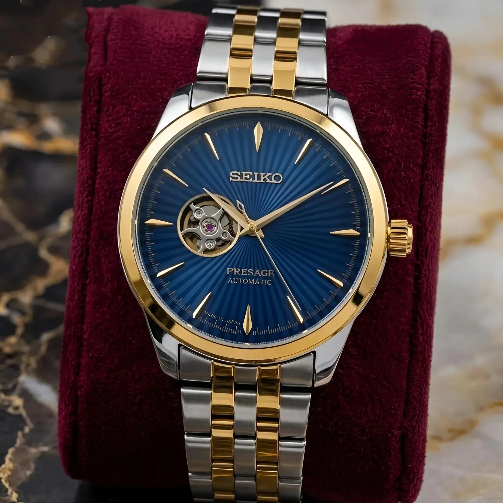 Seiko Automatic Dual Tone Blue
